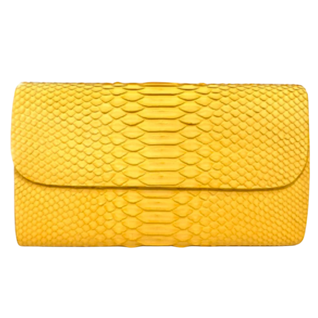 Elizabeth: Python- Matte Yellow