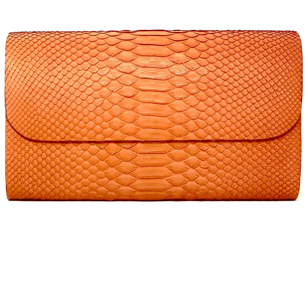 Elizabeth: Python- Matte Orange