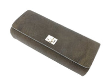 Load image into Gallery viewer, Ingrid- Stingray Caviar Brown Clutch